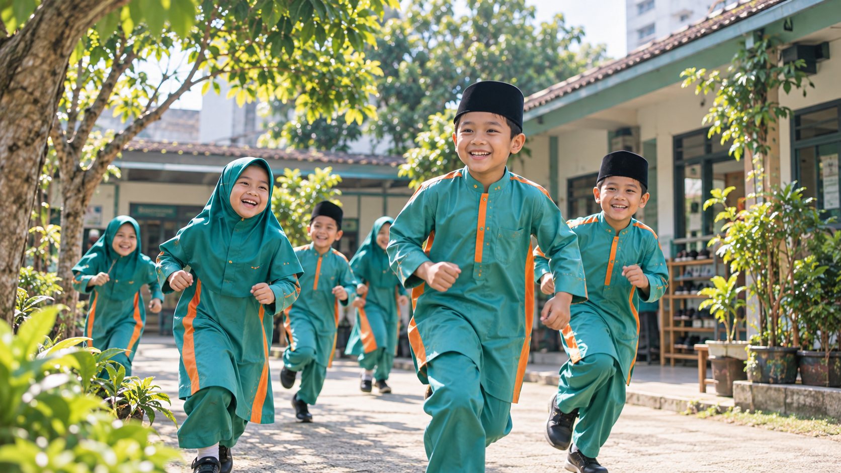Siswa Sekolah PMD belajar dan bertumbuh bersama